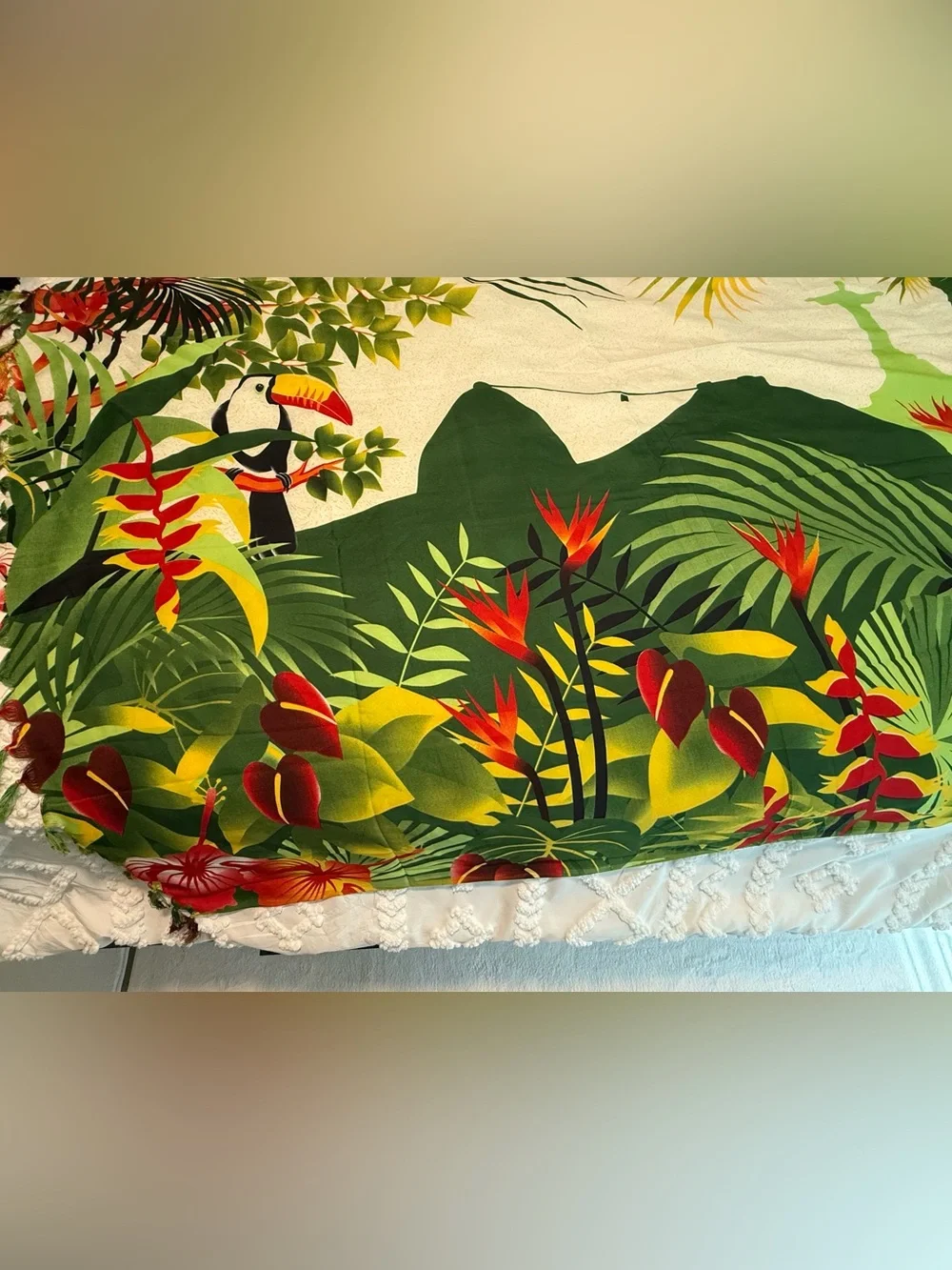 Tropical Pareo beach wrap, Brand new